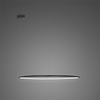 Lampa wisząca Ledowe Okręgi No.1 CO 80cm 3k czarna ściemnialna
