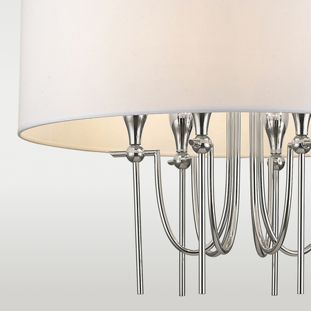 Cosmo Light Lampa wisząca LAS VEGAS P06698NI-WH