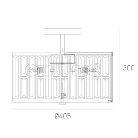 Cosmo Light Plafon KYIV C03411CP