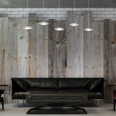 Milagro LAMPA WISZĄCA ELLIPSE 25W LED ML415 CHROM