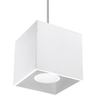 Sollux Lighting Lampa wisząca QUAD 1 czarny SL.0060