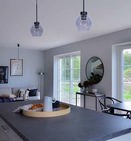 Lampa wisząca ALDAR Kaja K-4877 czarny