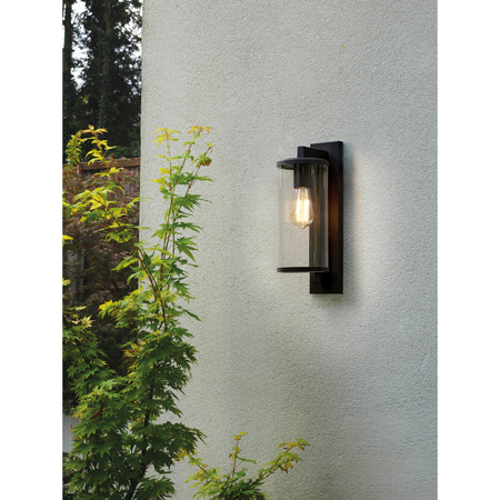 Kinkiet zewnętrzny Astro Pimlico 400 1413001 Czarny z Teksturą