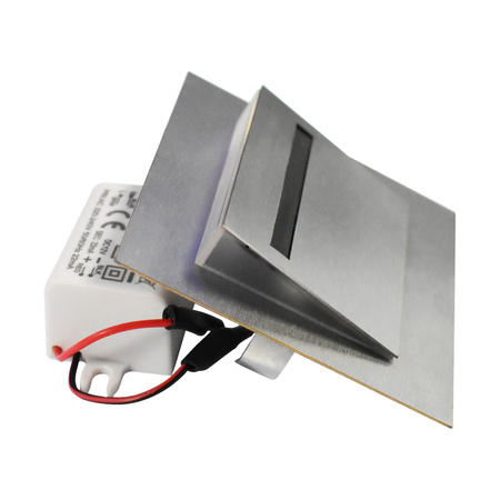 Eko-Light Oprawa schodowa FERO Barwa Ciepła 3000K EKS1121 SREBRNY