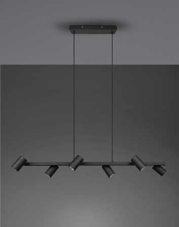 Lampa wisząca Trio 302400632 czarny