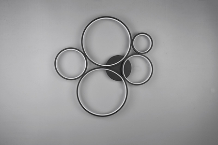 Lampa sufitowa Trio 622610532 czarny