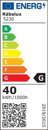 Lampa sufitowa Rabalux Celinda 5230 chrom
