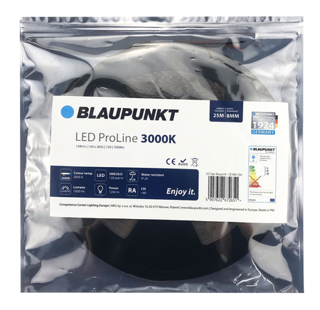 Blaupunkt Taśma LED Pro Line 25M 12W/mb barwa ciepła [3 lata gwarancji]