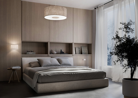 Lampa wisząca Nowodvorski CEDRO 11666 Beż