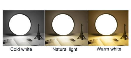 Plafon LED okrągły biały Abigali 300*50mm 20W 3000K