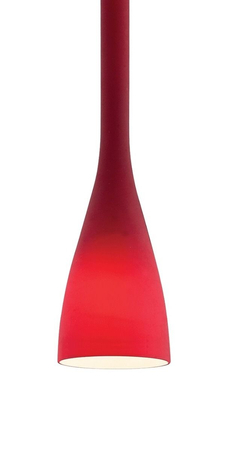 Lampa wisząca Ideal Lux 035673 Flut SP1 BIG Rosso