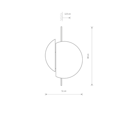 Kinkiet SUNSET C Nowodvorski 7654 drewniany