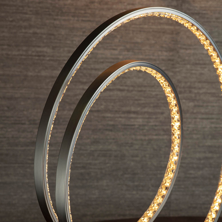 Lampa stołowa Endon Lighting Eternity 73048 nikiel