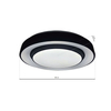 Plafon LED Milagro ML6406 Naomi