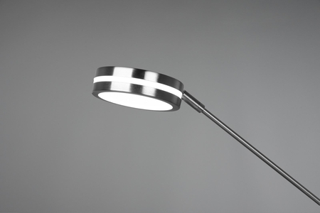 Lampa podłogowa Trio 426510207 srebrny