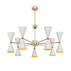 Lampa wisząca Maytoni Vesper MOD108PL-14WG White with Gold