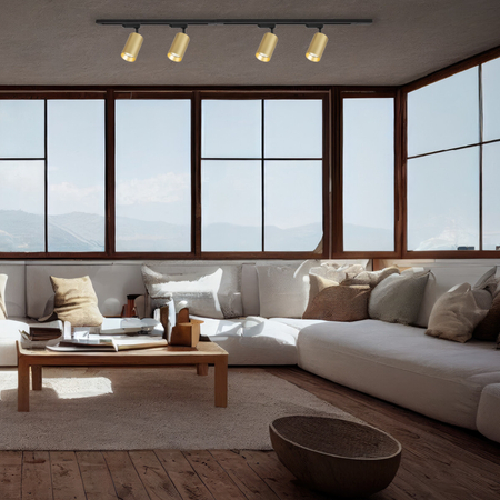 Milagro Oprawa Pipe Track Złoty 1xGU10 ML1155 ZŁOTY