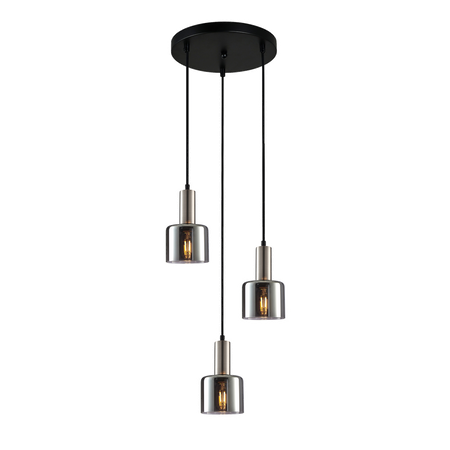 Lampa wisząca Italux PND-65342-3A-SC+SG Santia