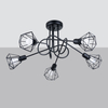 Sollux Lighting Żyrandol ARTEMIS 5S czarny SL.1110