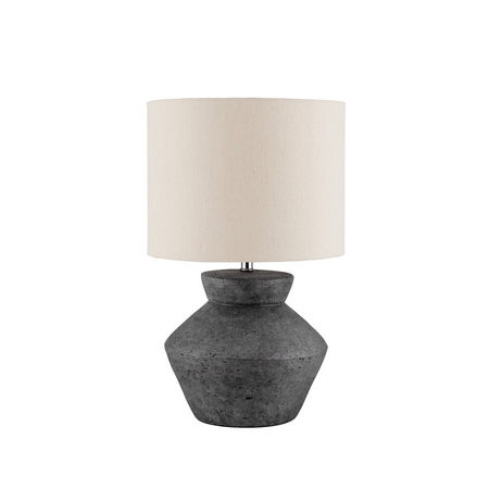 Lampa stołowa Luces Exclusivas TREVIRA LE45286 antracyt, beżowy