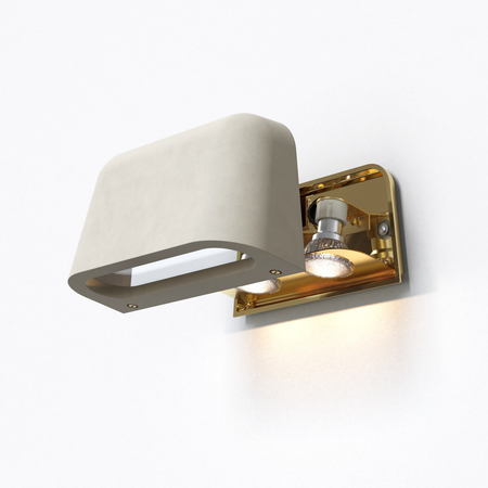 Kinkiet zewnętrzny Astro Mast Twin 1317013 Beton