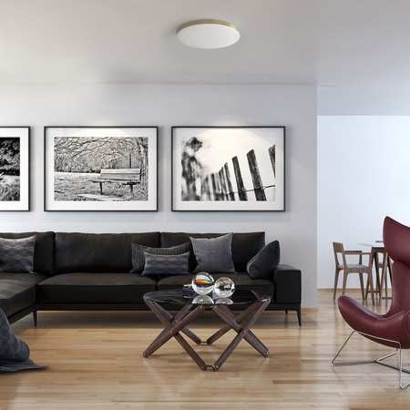 Milagro Plafon BEVER 10W LED IP44 Ø260 mm ML0250 BIAŁY