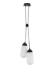 Lampa wisząca Luces Exclusivas BADEN - czarny mat LE43375