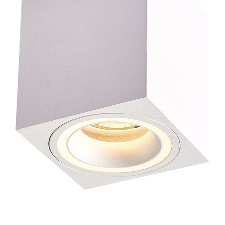 Eko-Light Bima Ring Square 1xGU10 Biały ML7684 BIAŁY