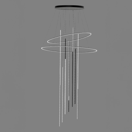 Lampa wisząca Linea No.1 PX13 3k czarna ściemnialna