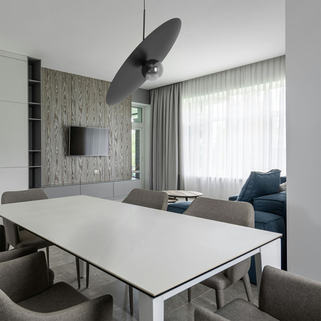 Lampa wisząca Kaja FERMI K-5383 czarny, grafitowy