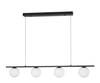 Lampa wisząca Luces Exclusivas UBEDA LE41806 biały/czarny