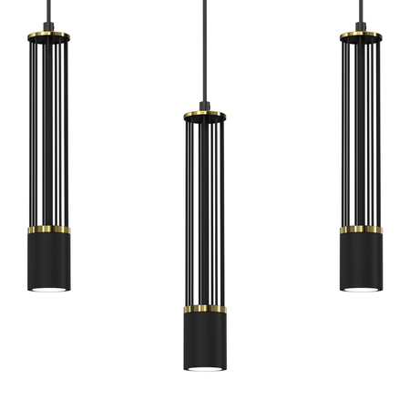 Milagro Lampa wisząca ESTILO 3xGU10 MLP8410 CZARNY