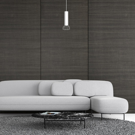 Milagro Lampa Wisząca DANTE SILVER 1x mini GU10 MLP7365 Biel / Chrom