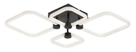 Lampa sufitowa Rabalux Sotiris 71006 czarny matowy