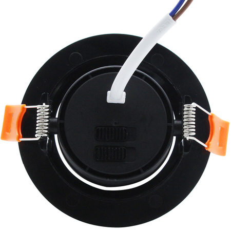 Light Prestige Ruchome oczko podtynkowe Plus czarne LED CCT LP-1506/1RS BK