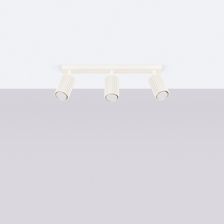 Sollux Lighting Plafon KARBON 3L beżowy SL.1600