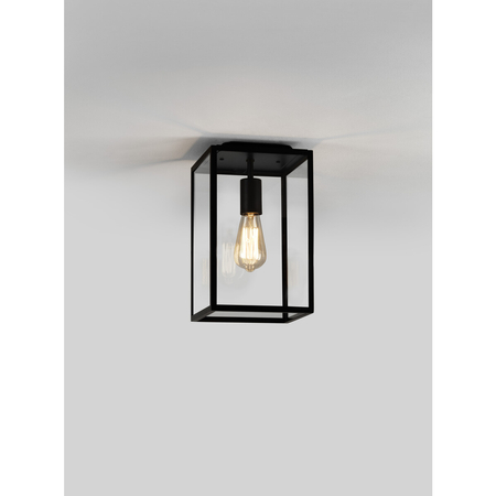 Lampa zewnętrzna Astro Homefield Ceiling 1095021 Czarny z Teksturą