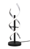 Lampa stołowa Trio 541810205 czarny/srebrny