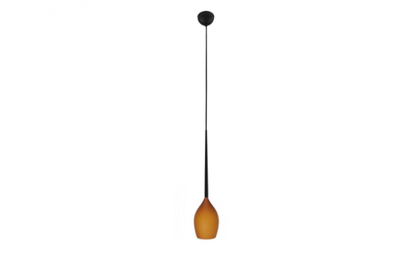Lampa wisząca IZZA 1 AMBER Azzardo AZ1221 bursztynowy