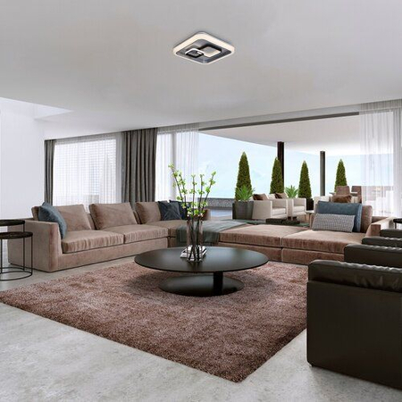 Lampa sufitowa Rabalux Portia 3318 srebrny