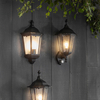 Kinkiet zewnętrzny Endon Lighting Burford 76548 czarny