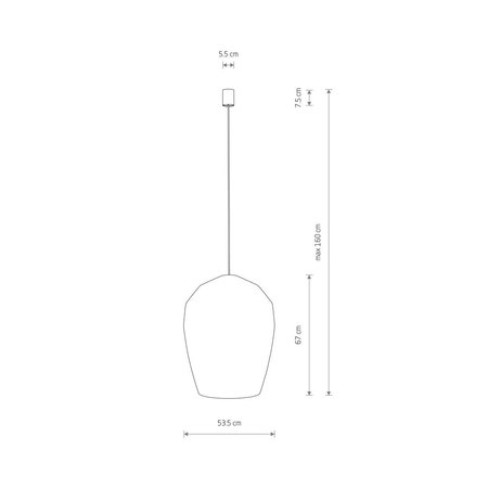 Lampa wisząca Nowodvorski HAITI L 11168 Czarny