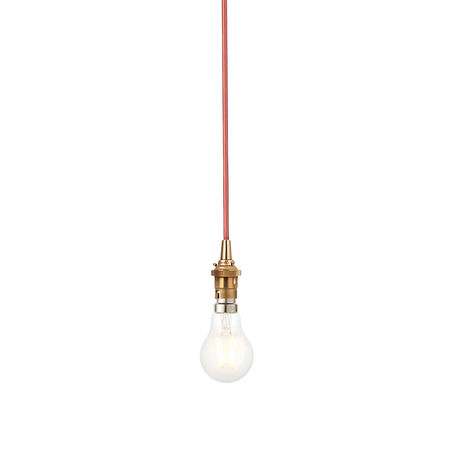 Lampa wisząca Endon Lighting Eltham 111512 mosiądz