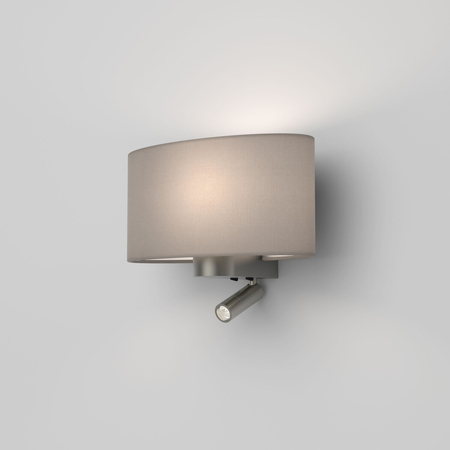 Klosz/Abażur Astro Oval 285 5014004 Piaskowa (Szarobeżowa) Tkanina