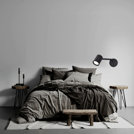 Light Prestige Kinkiet z wysięgnikiem Snow NEW czarny 1xGU10 LP-731N/1WL BK