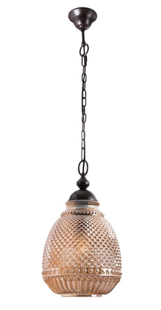 Lampa wisząca Luces Exclusivas BOGOTA LE41902 bursztynowy