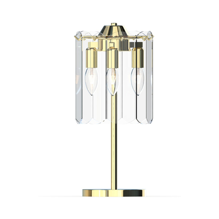Lampa stołowa Zuma Line MT3523-3S-EGN NIRA LAMPA STOŁOWA ZŁOTA/GOLD