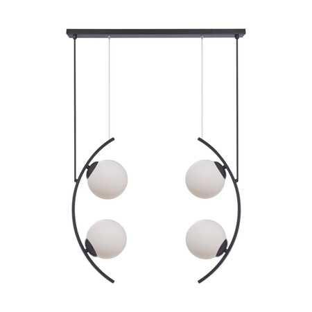 Lampa wisząca HELIX Zuma Line 5016 biały/czarny