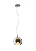 Lampa wisząca Fabbian D57A5134 Beluga Royal Ø20 Titanio-LED