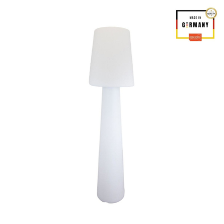 Lampa stojąca No.1 zewnętrzna ogrodowa 2700K Biała ciepła 160cm, biały 32563W biały